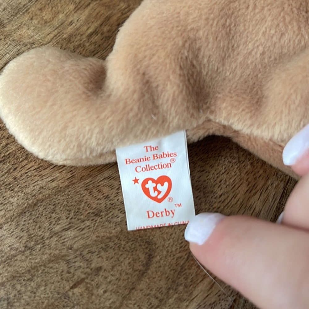 Ty Beanie Baby Derby the Horse - Picture 9 of 10